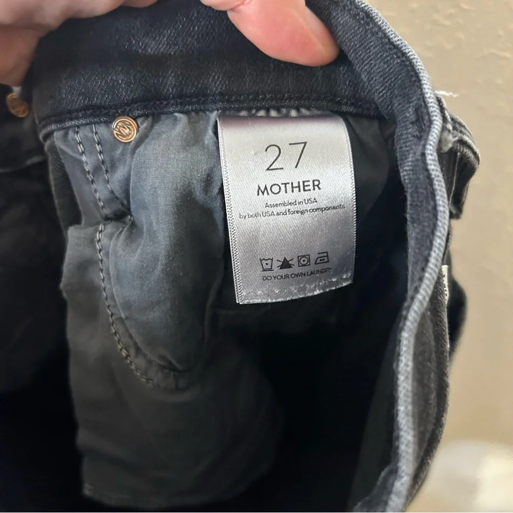 MOTHER The Rambler Zip Ankle Jeans Vroom Size 27 - Picture 7 of 10